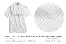 Load image into Gallery viewer, Spa Waffle-Weave Bath Robe
